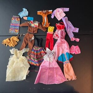 Barbie Doll Outfit Lot Vintage Y2K Native American